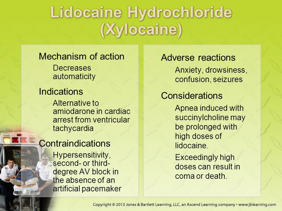 Lidocaine Hydrochloride (Xylocaine)