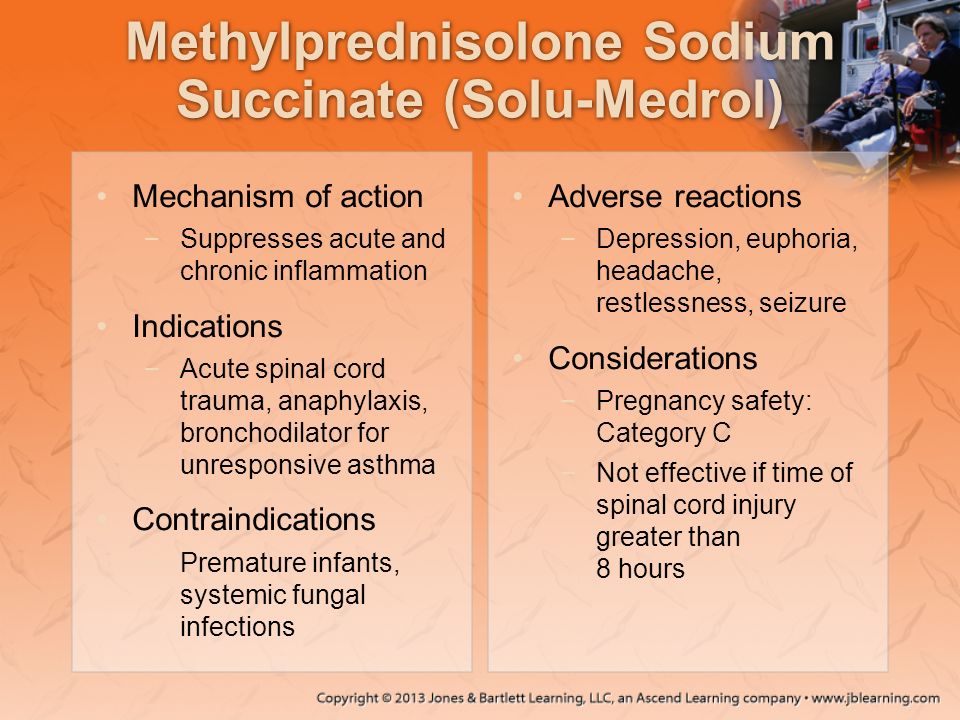 Methylprednisolone Sodium Succinate (Solu-Medrol)