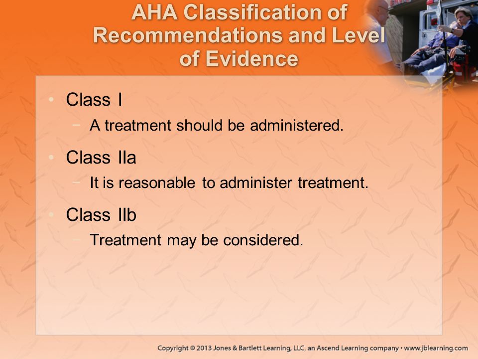 AHA Classification of Recommendations and Level of Evidence