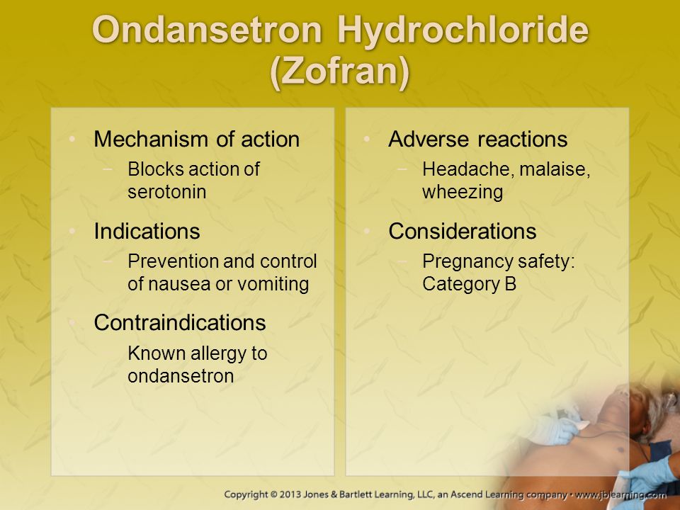 Ondansetron Hydrochloride (Zofran)