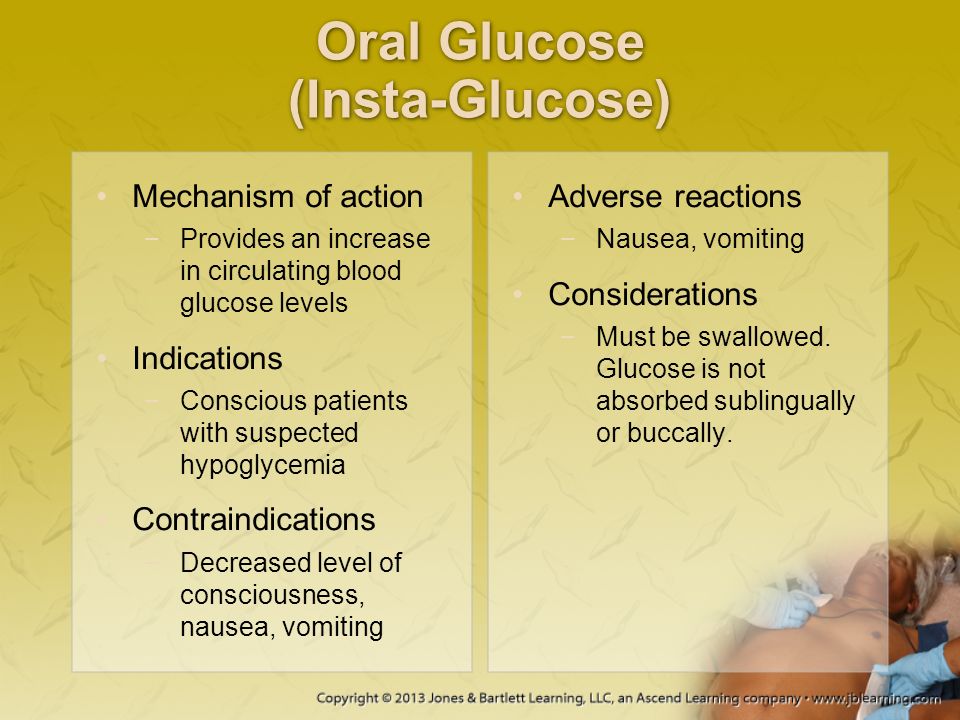 Oral Glucose (Insta-Glucose)