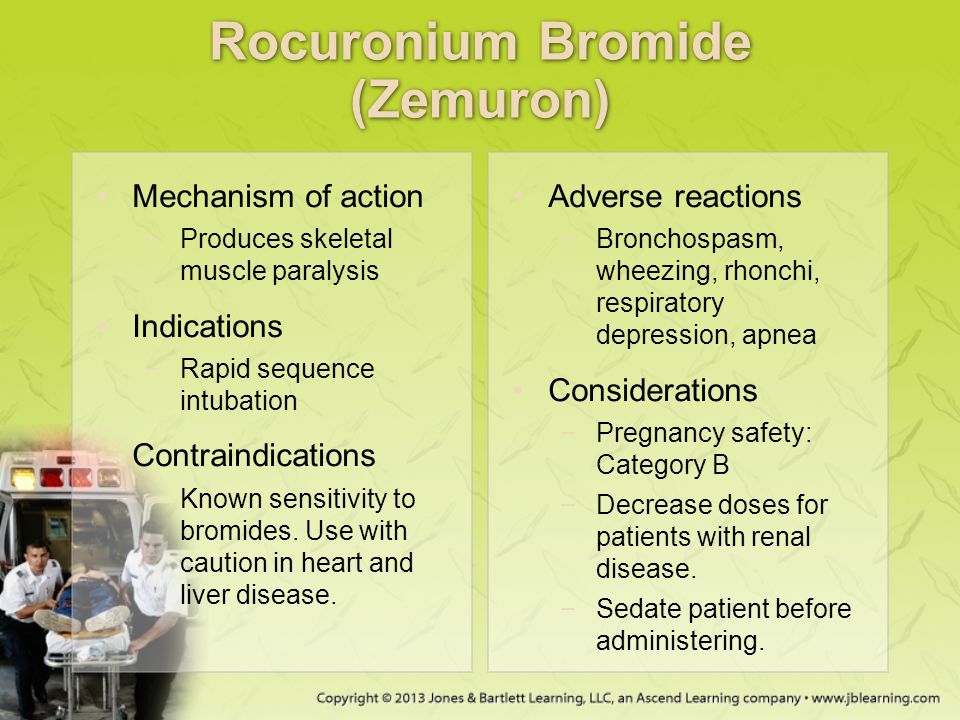 Rocuronium Bromide (Zemuron)
