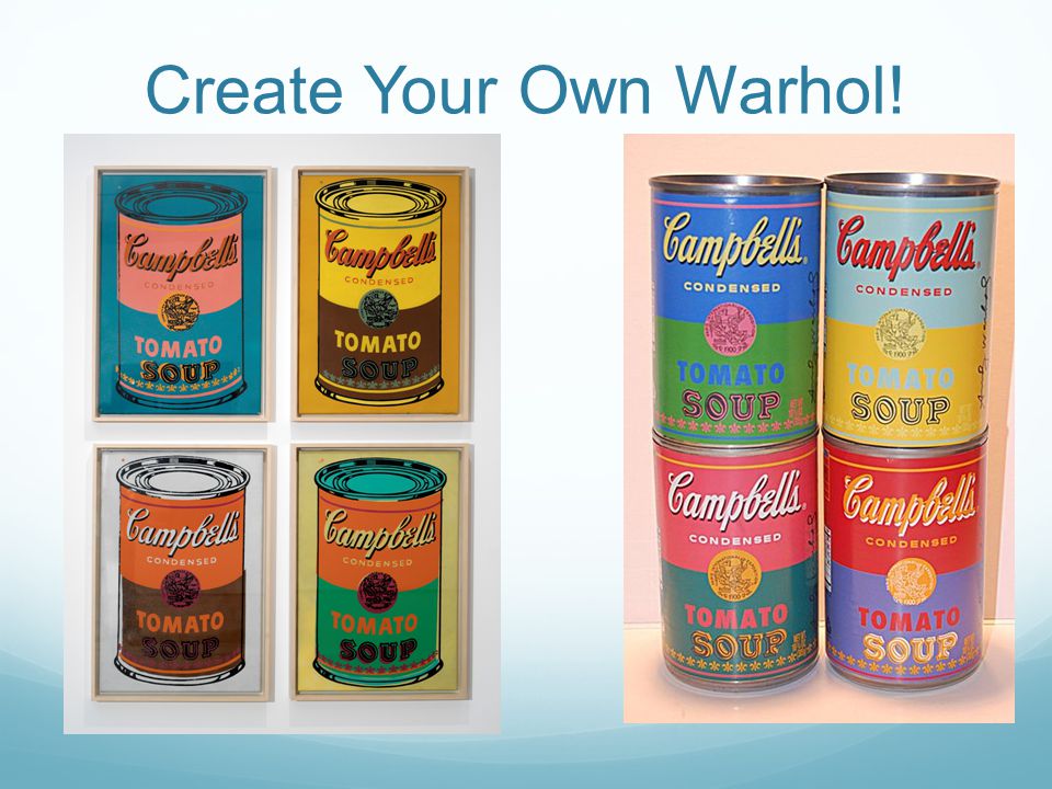 Create Your Own Warhol!