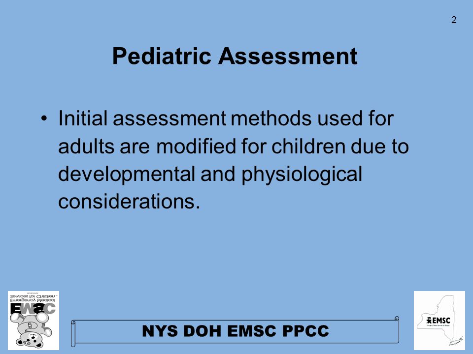 Pediatric Heart Rate Chart