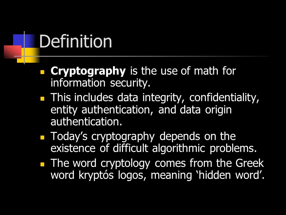 Rsa Encryption Cryptography Ppt Download