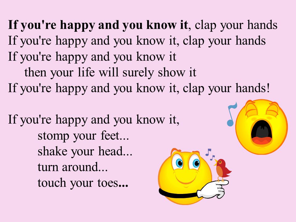 If you re fucking happy and you motherfucking know it clap tour hands tik tok