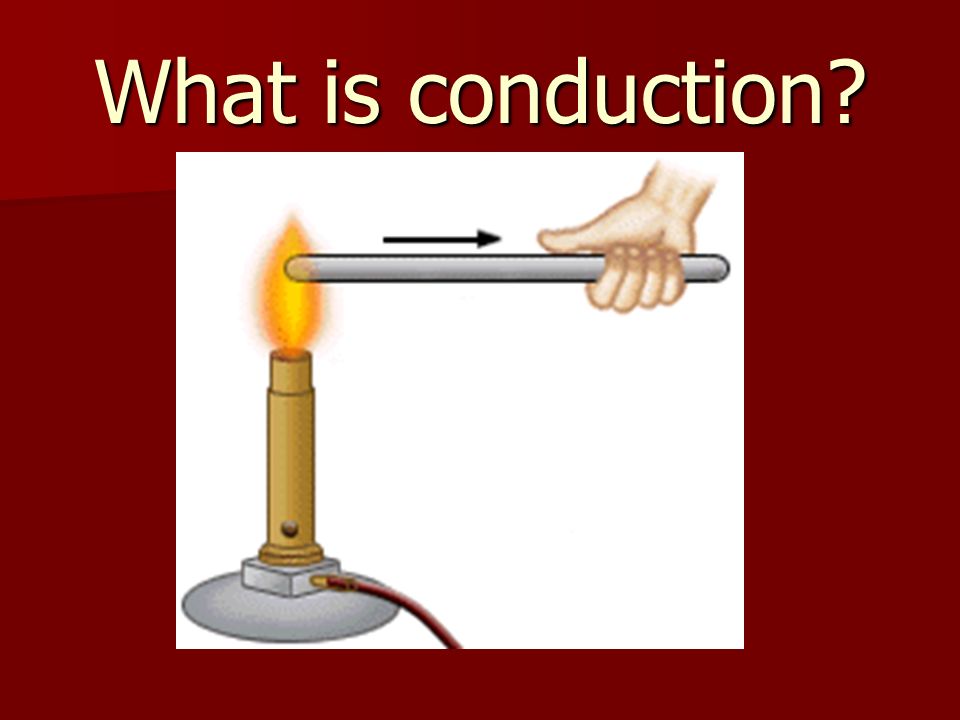 What is conduction