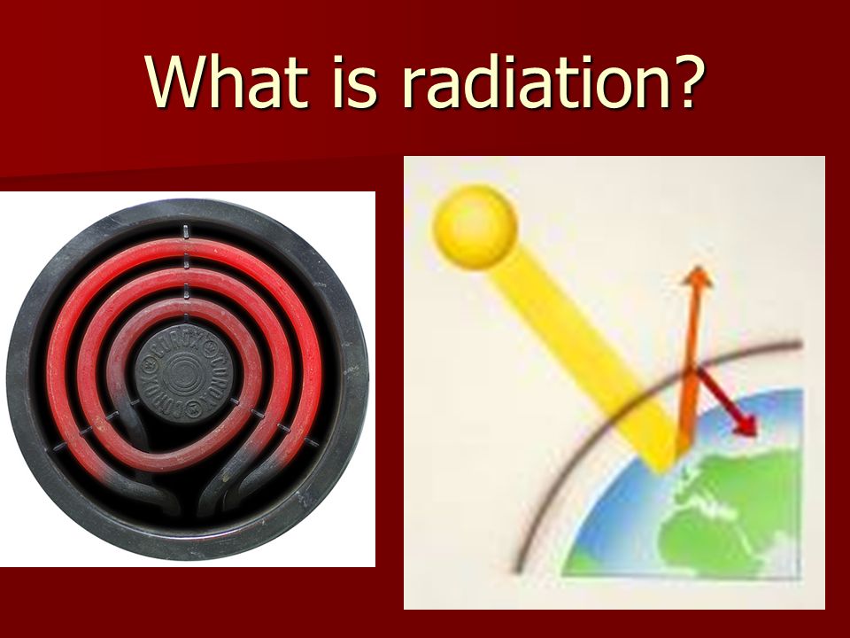 What is radiation