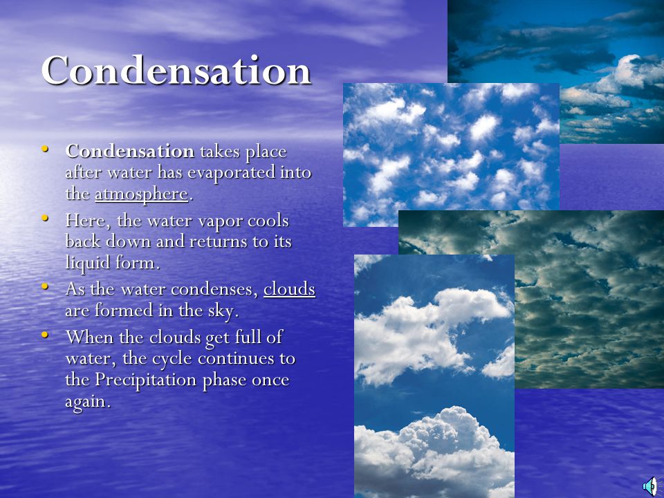 An Introduction to the WATER CYCLE - ppt video online download