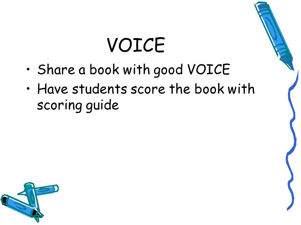 VOICE Share a book with good VOICE