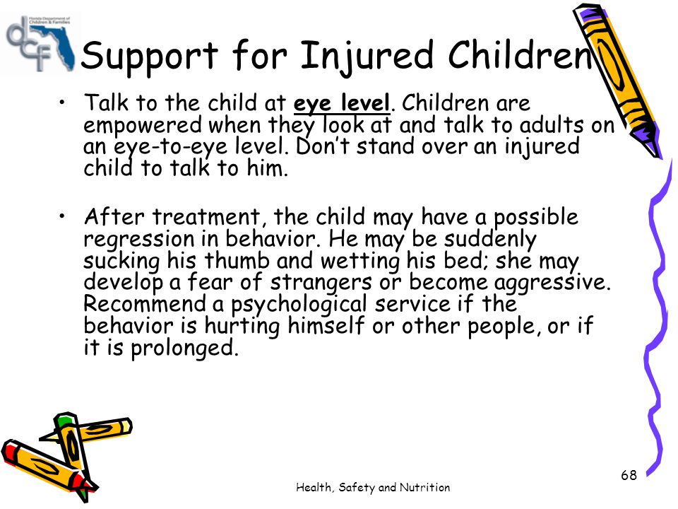 Support for Injured Children