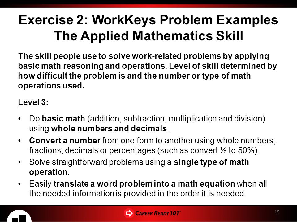 The National Career Readiness Certificate - Ppt Download