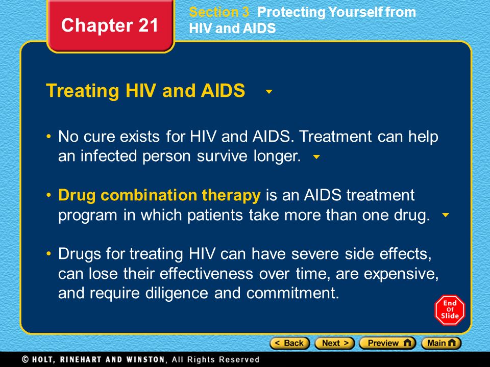 Chapter 21 Treating HIV and AIDS