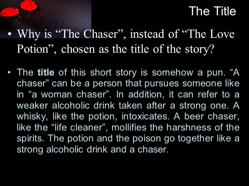the chaser short story