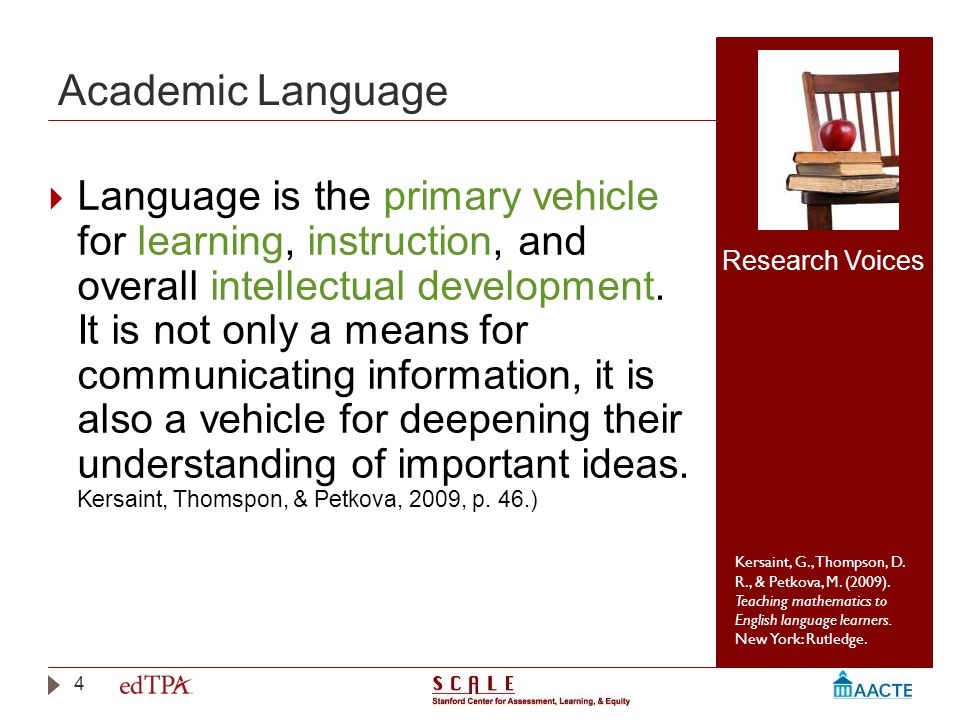 Academic Language