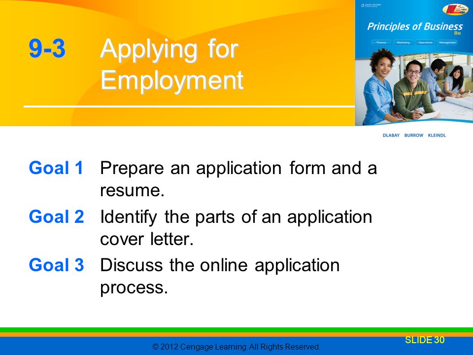 9-3 Applying for Employment