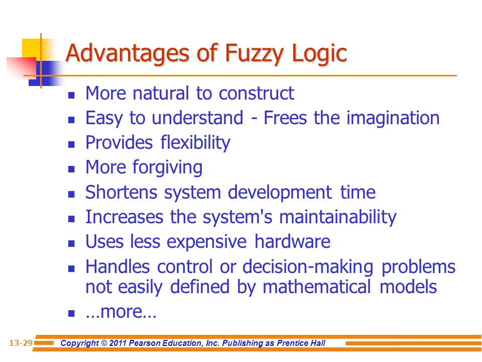 Advantages of Fuzzy Logic