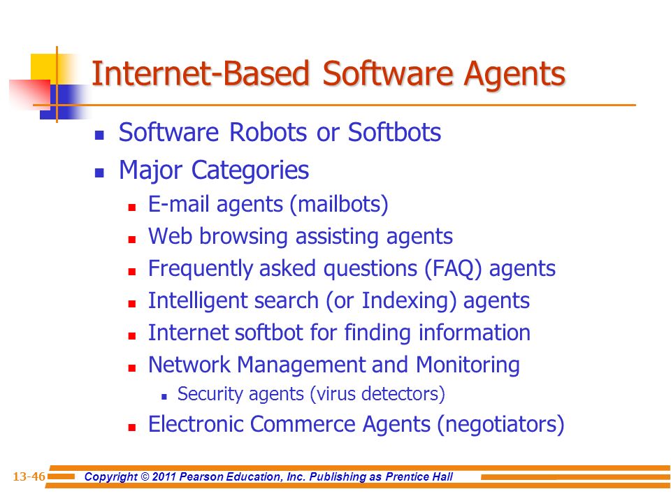 Internet-Based Software Agents