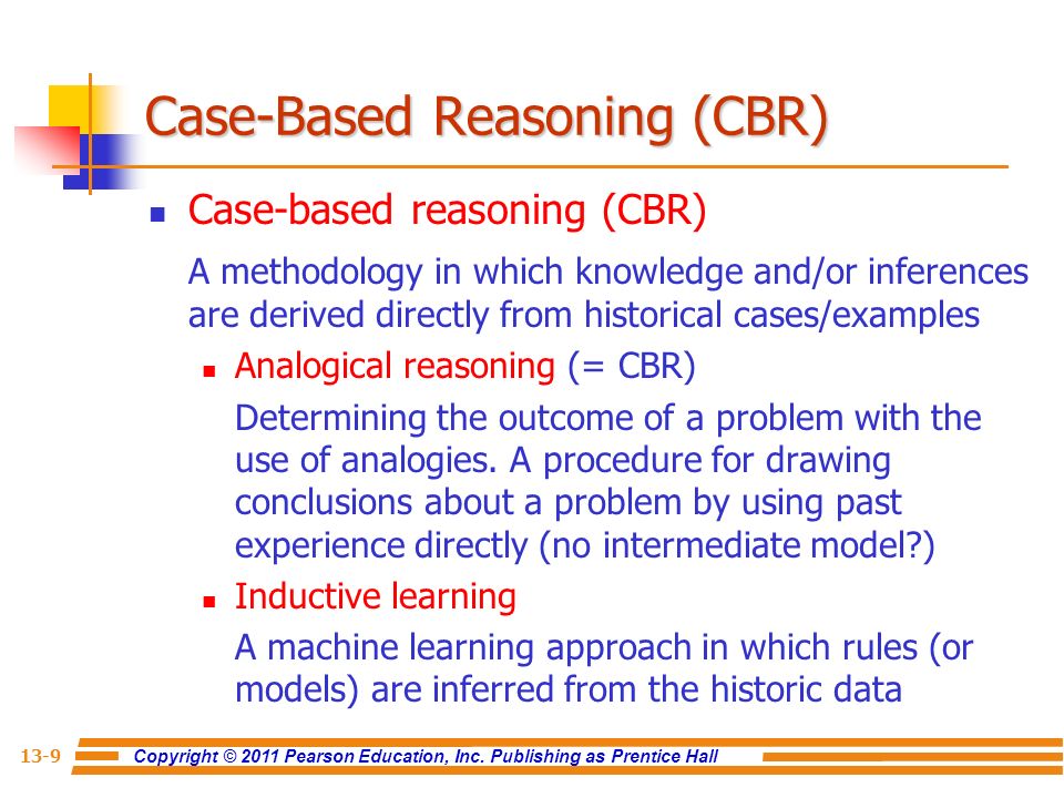 Case-Based Reasoning (CBR)