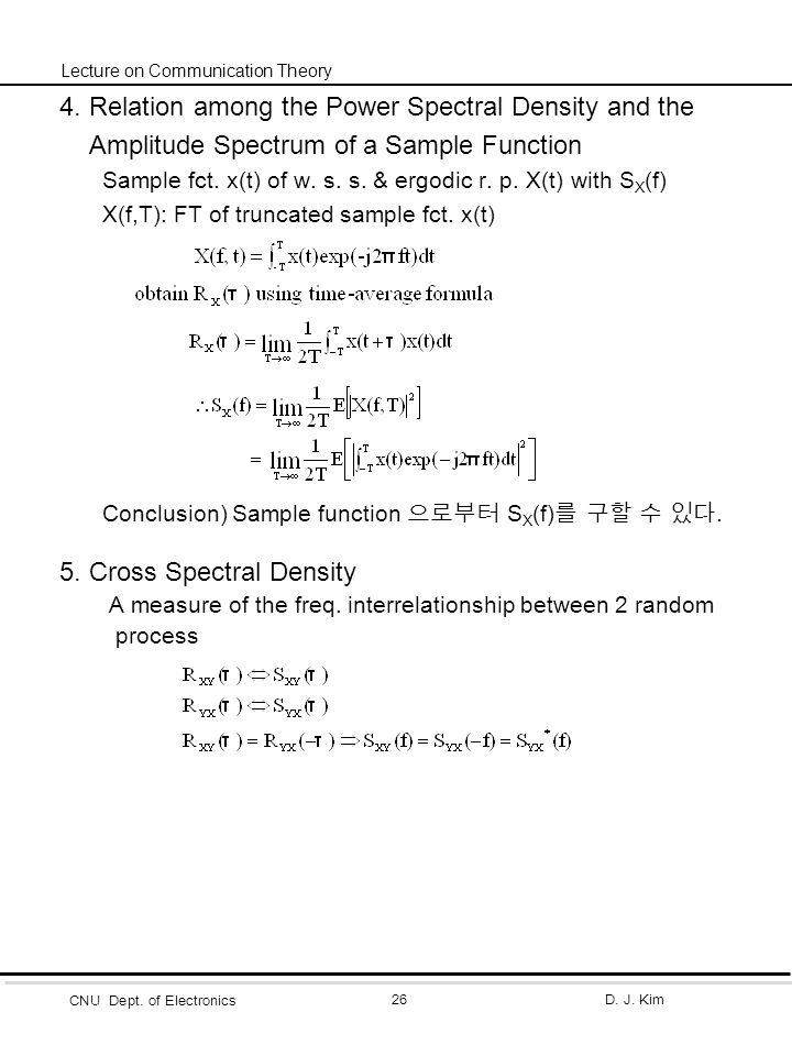 Chapter 4 Random Processes Ppt Video Online Download