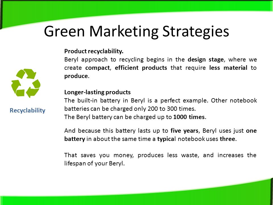 green marketing advantages and disadvantages ppt
