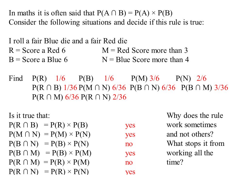 Lesson Objective Understand The Basic Terminology Used In Probability Ppt Download
