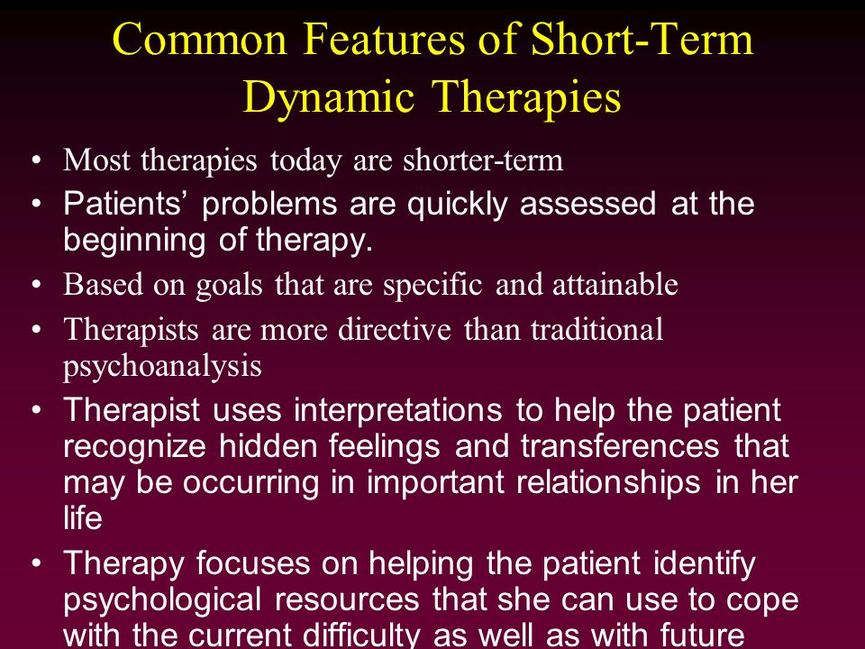 Psychotherapies. - ppt download