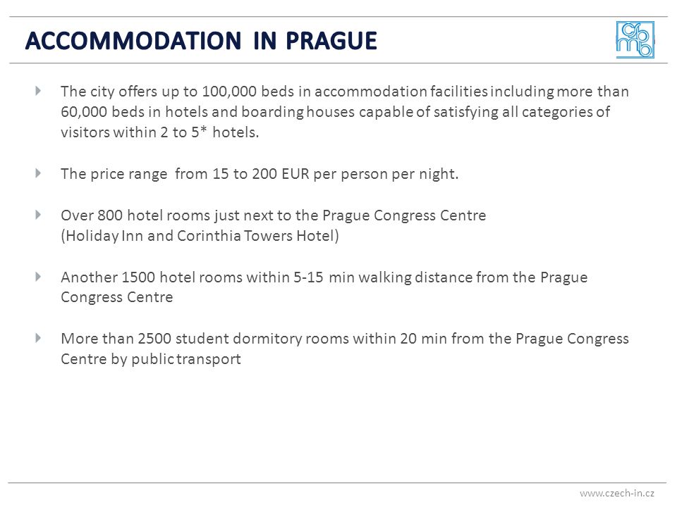ACCOMMODATION IN PRAGUE