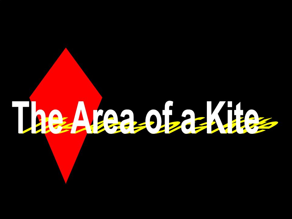 The Area of a Kite © T Madas
