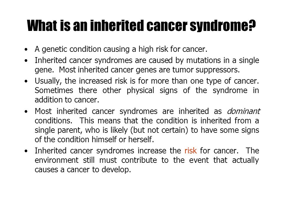 Familial cancer definition biology. Familial cancer def, Familial cancer def