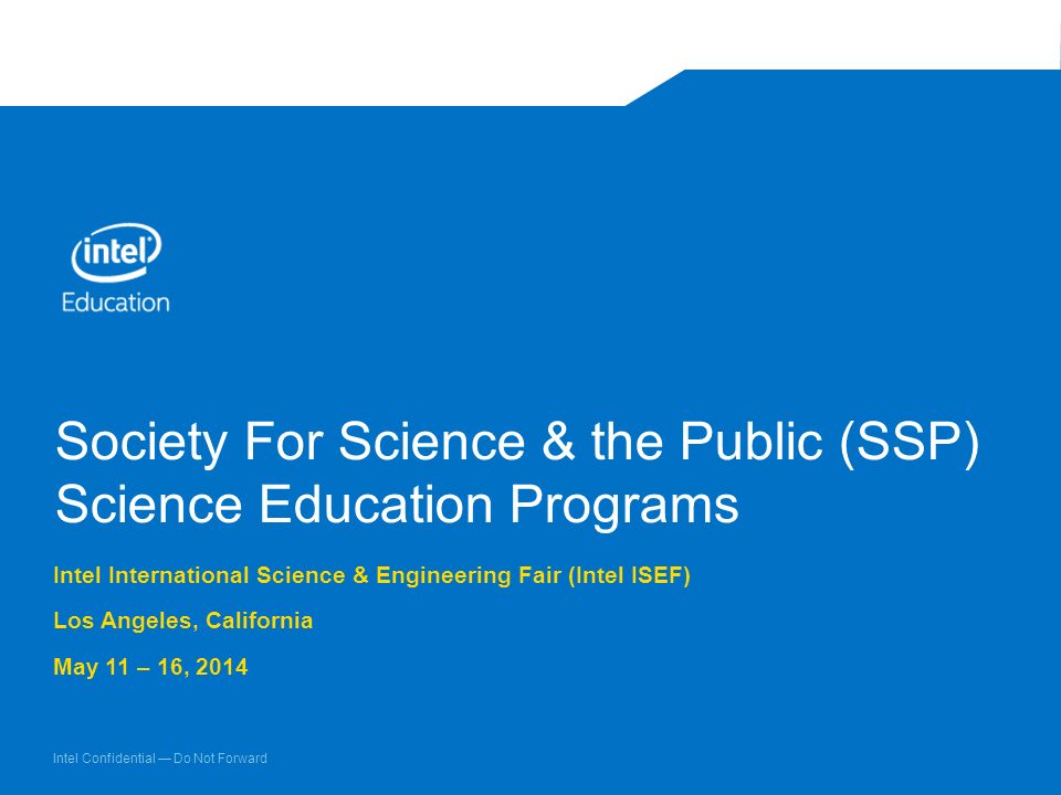 Society For Science The Public Ssp Science Education Programs