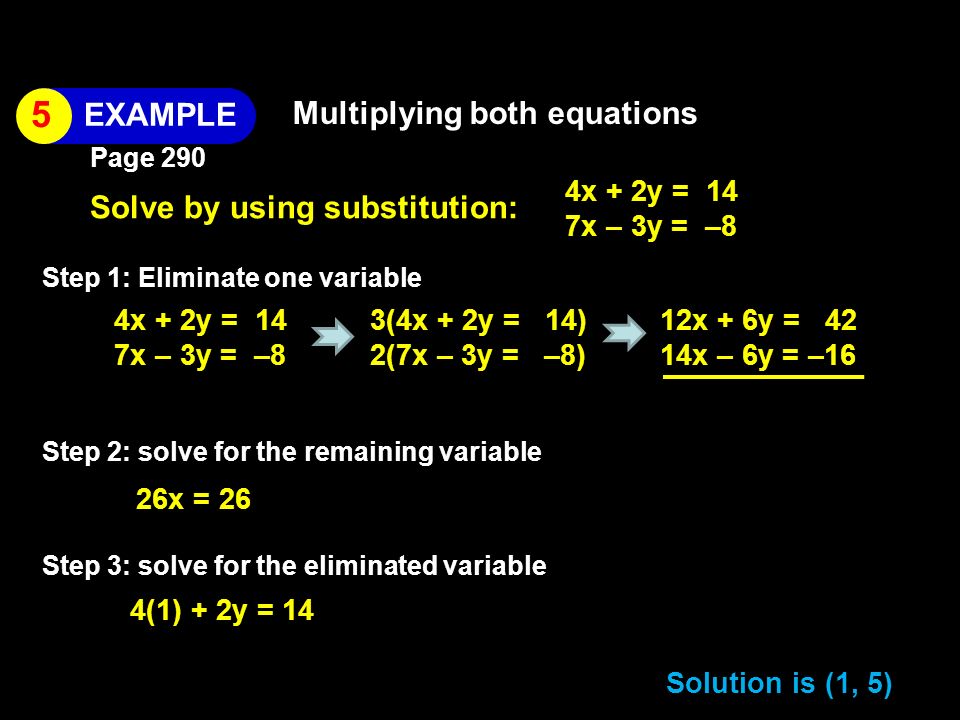 Multiplying both equations