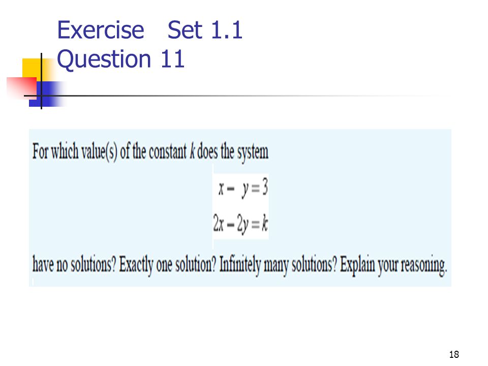 Exercise Set 1.1 Question 11