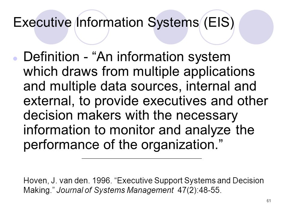 eis definition