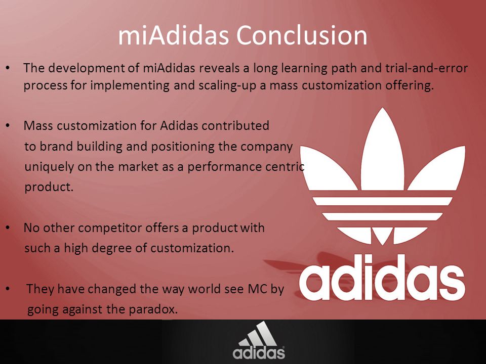 Mass Customization in Adidas - ppt video online download