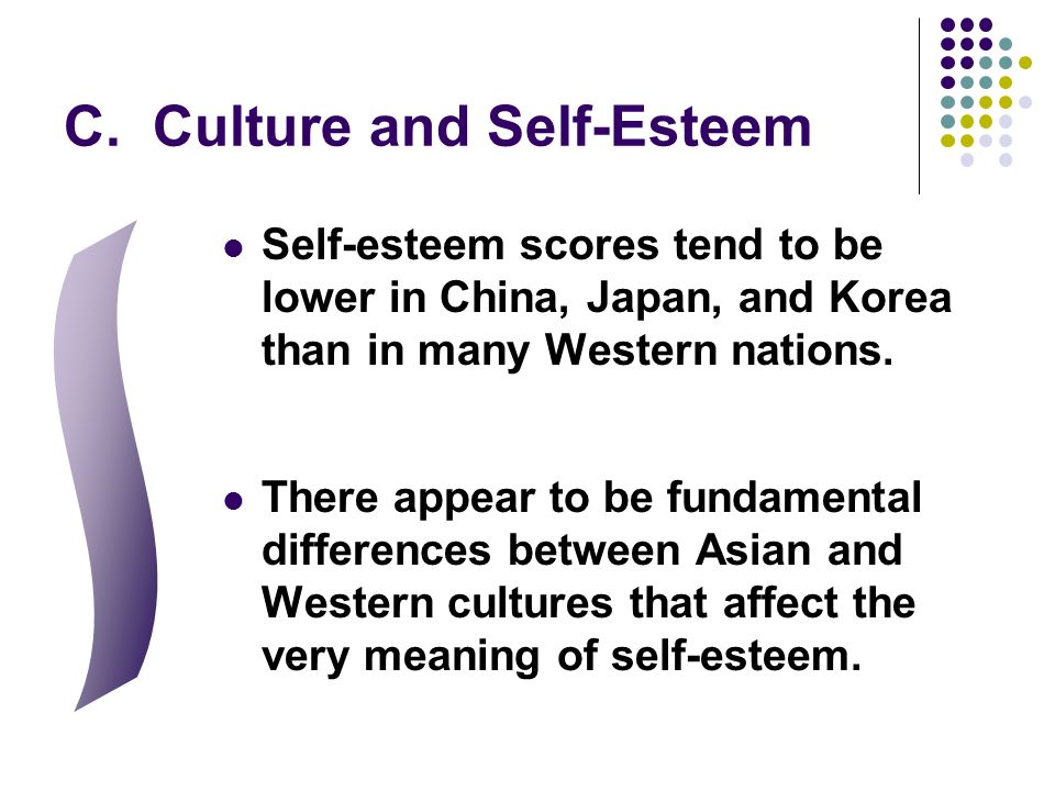 C. Culture and Self-Esteem