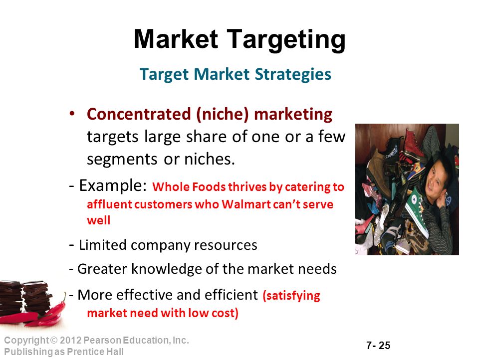 walmart target market segment