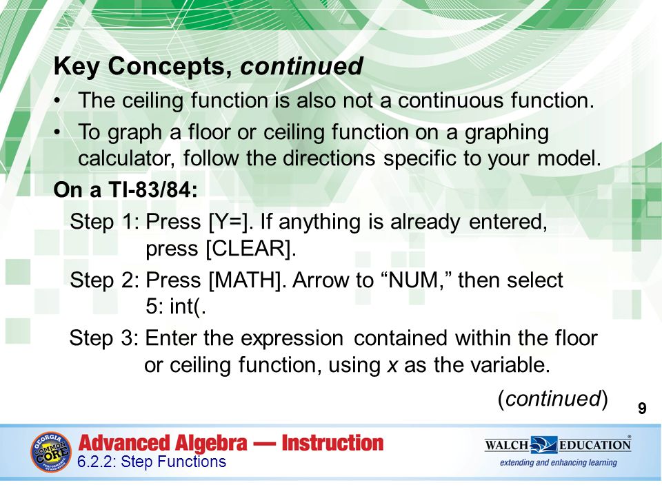Introduction A Step Function Is A Function That Is A Series