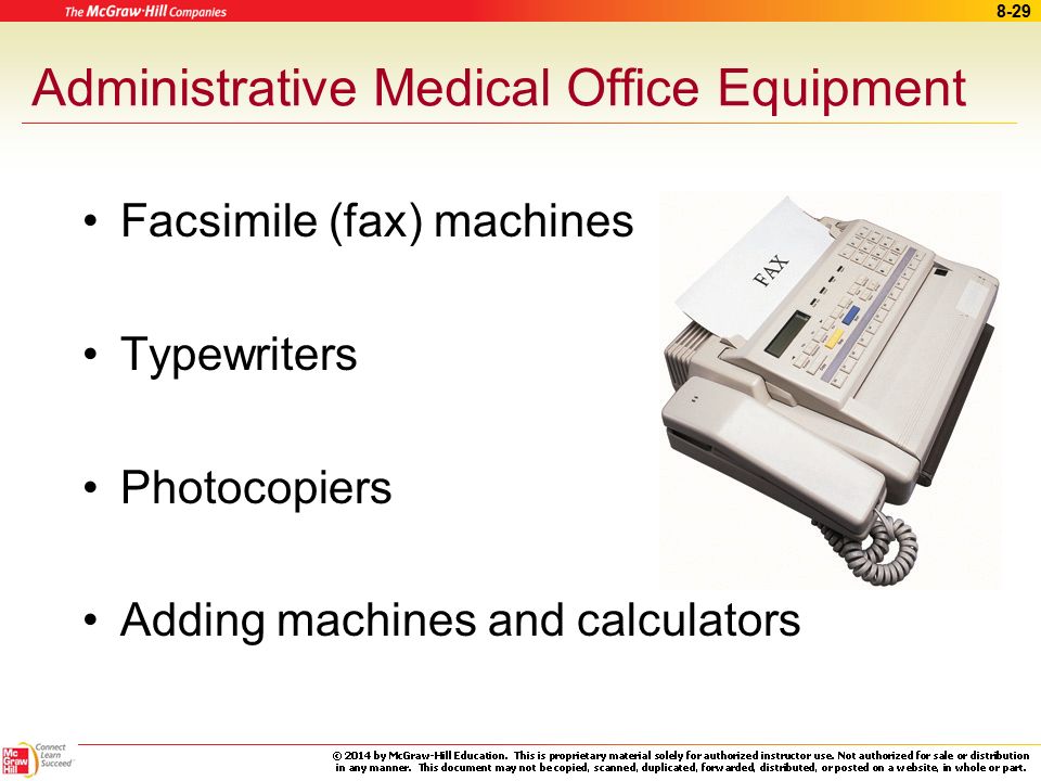 office equipments and their functions