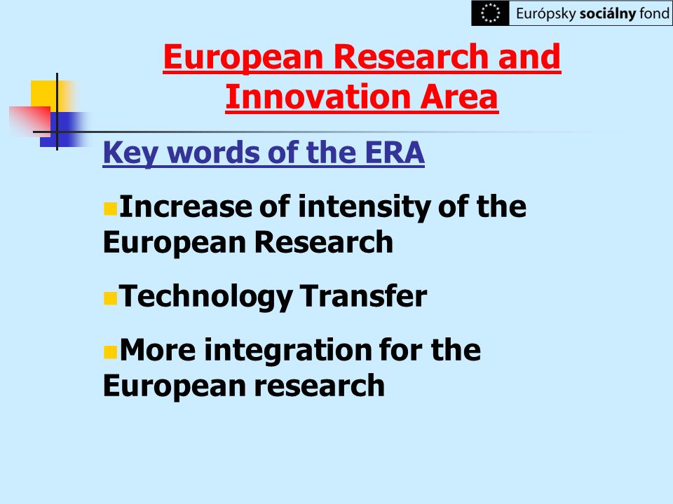 European Research and Innovation Area