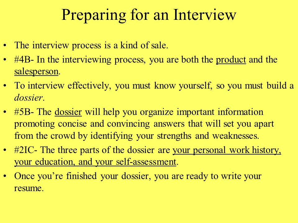 Chapter 8 Interviewing for a Job and Writing a Resume - ppt download