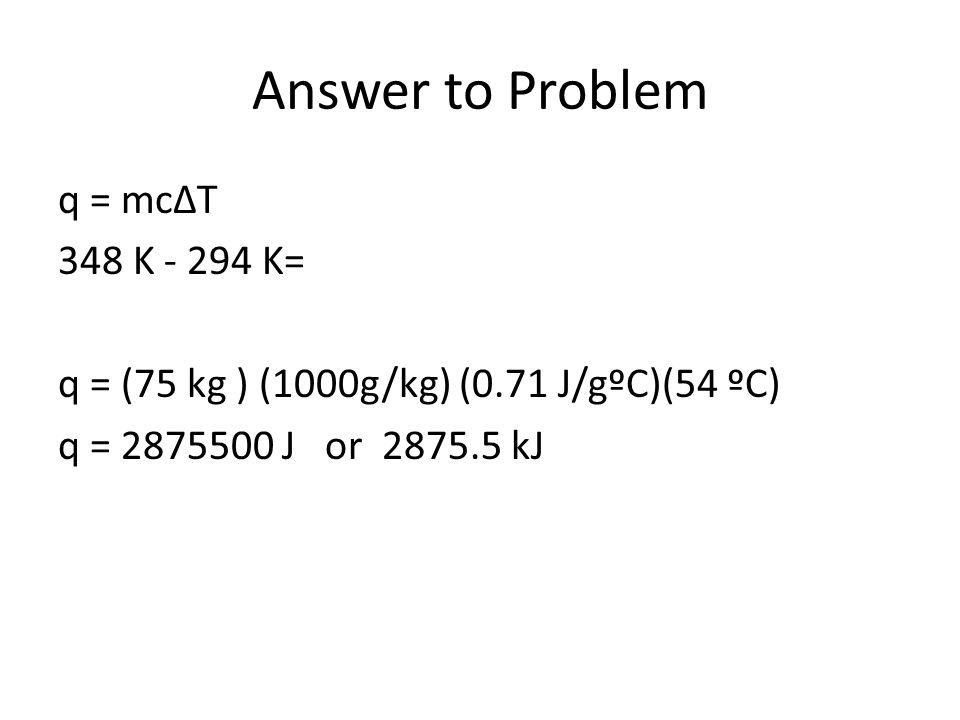 Chapter 5 Calorimetry Rev 0911 Ppt Download