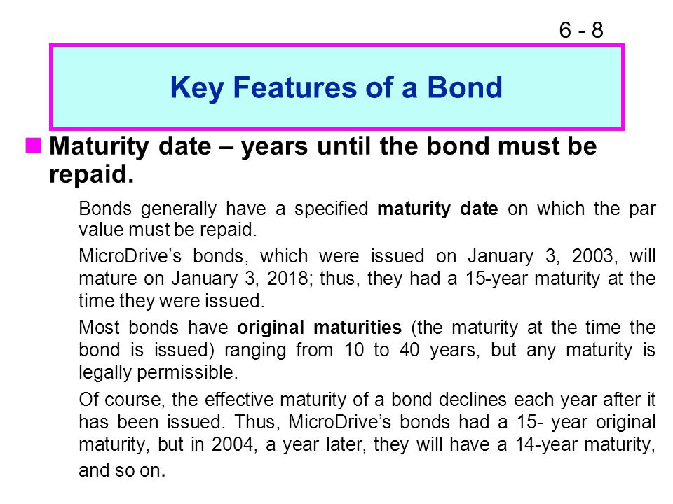 Chapter 6 Bonds And Their Valuation Ppt Video Online Download