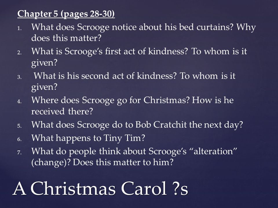 A Christmas Carol s Chapter 5 (pages 28-30)