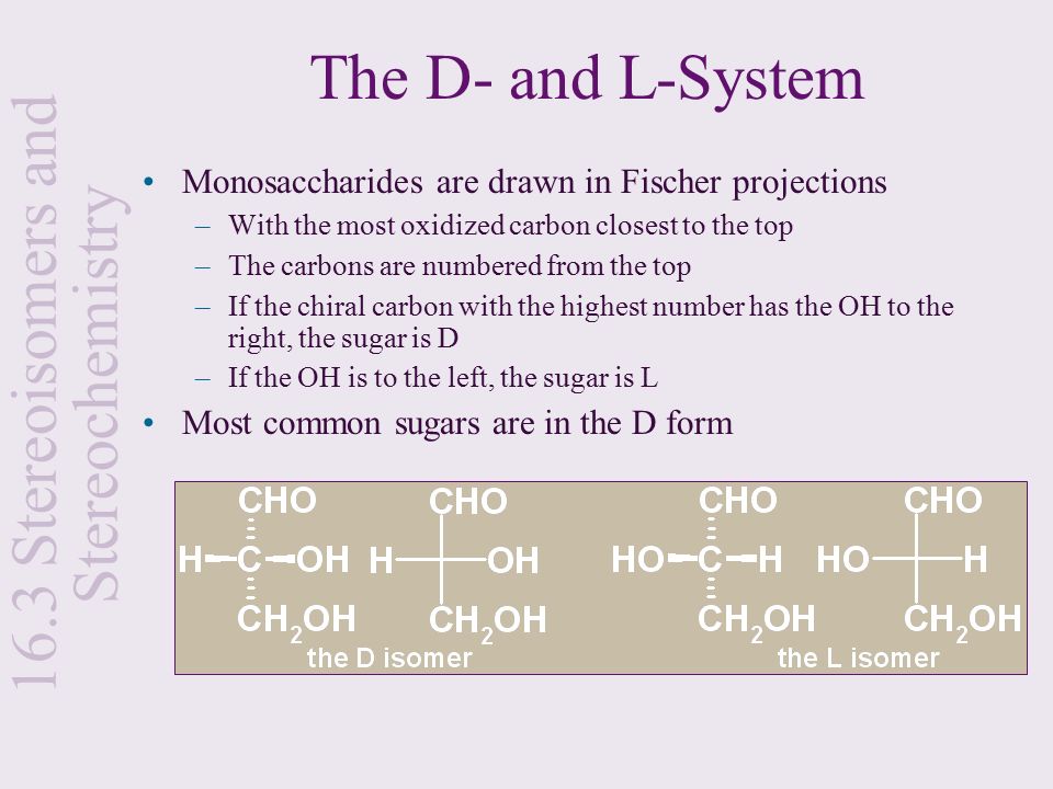 16.3 Stereoisomers and Stereochemistry