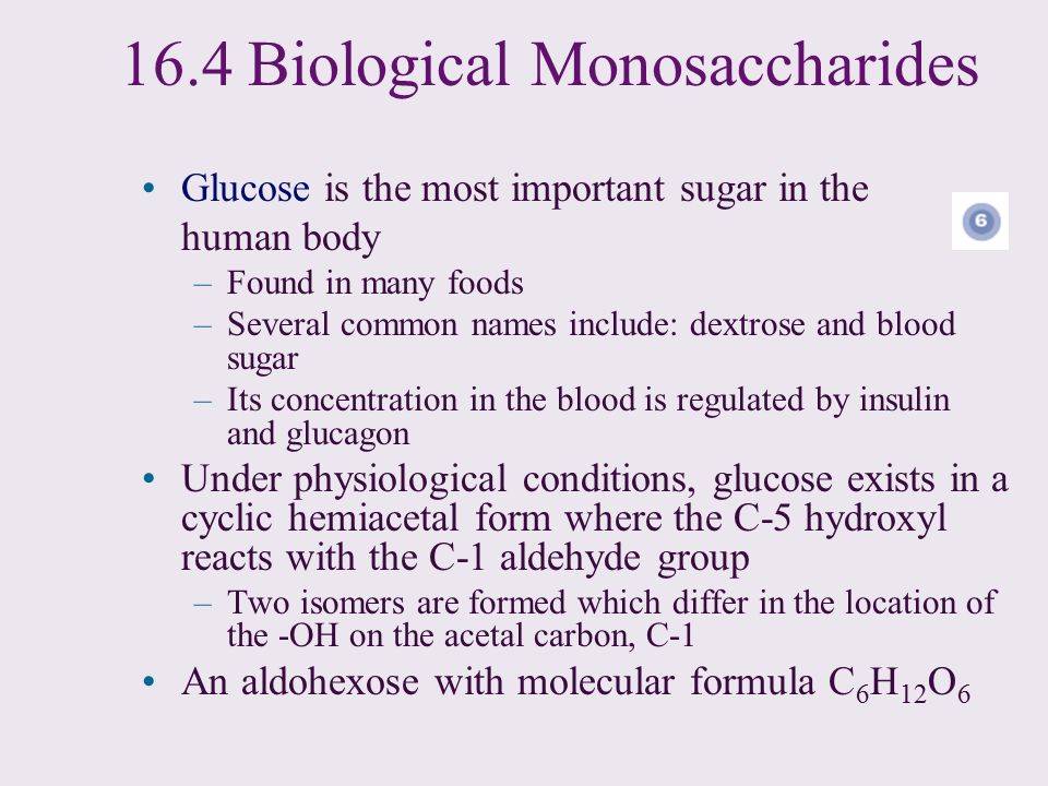 16.4 Biological Monosaccharides