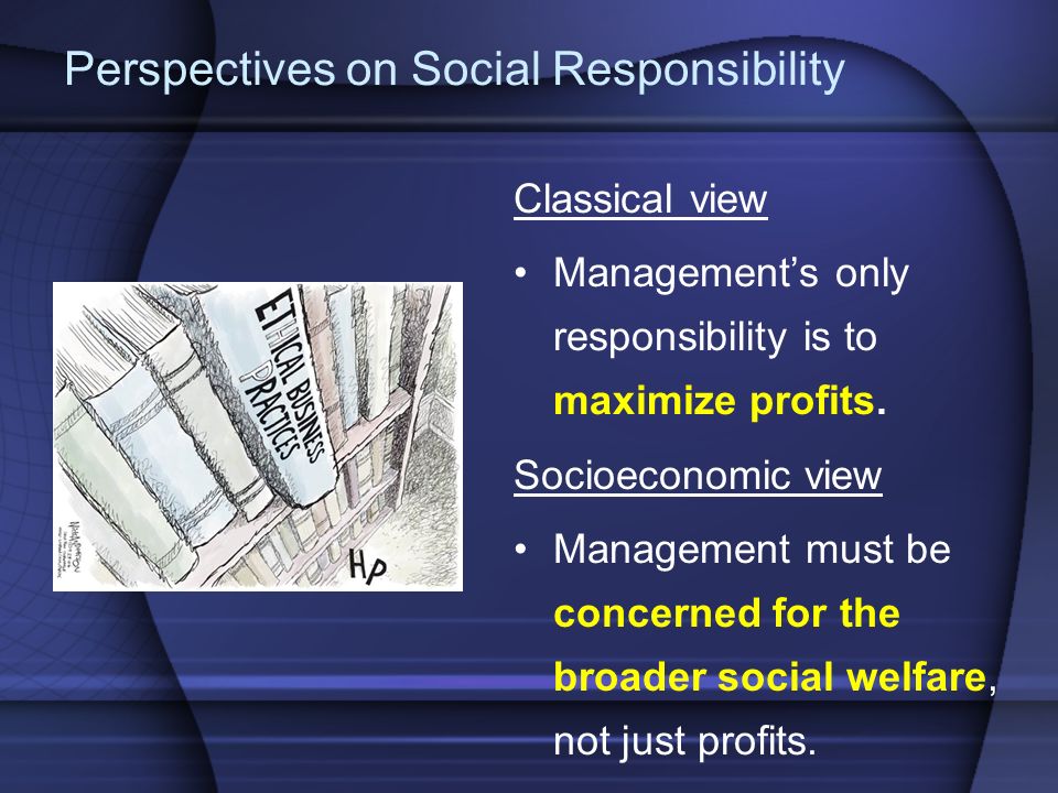 Perspectives on Social Responsibility