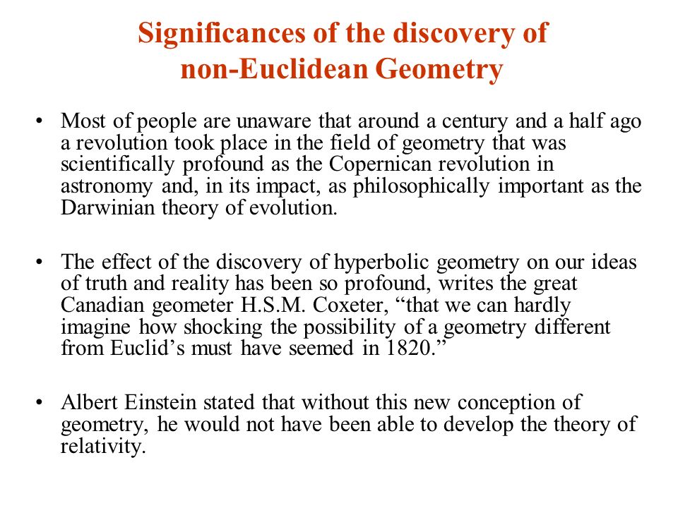 contribution of euclid in geometry