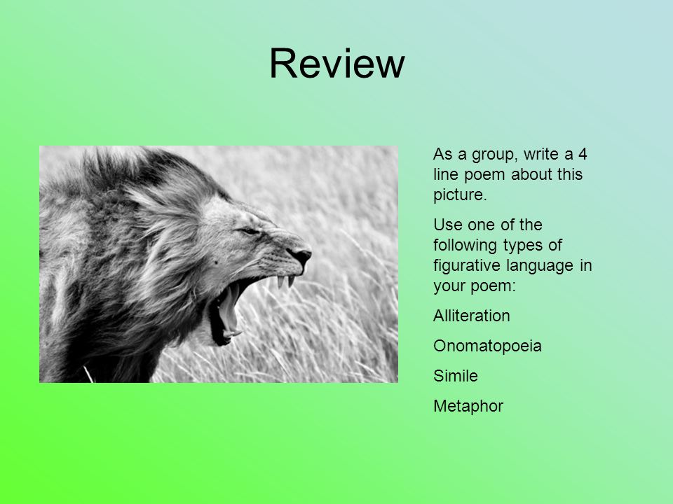 Poetry Content Standards - ppt download