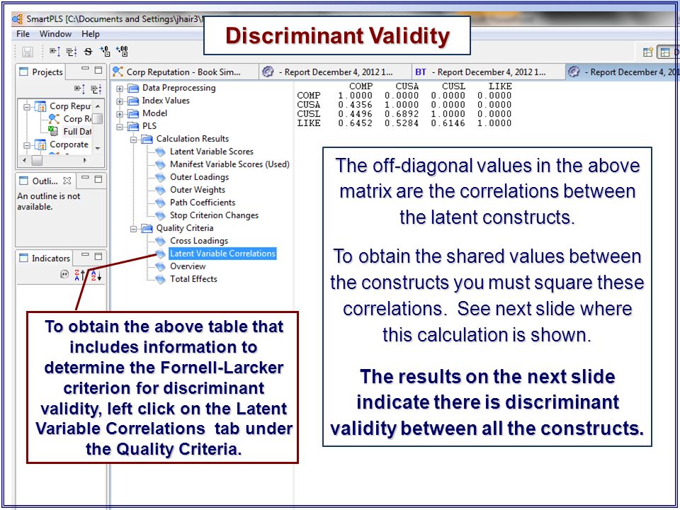how to fix discriminant validity issue smartpls how to fix discriminant validity issue smartpls